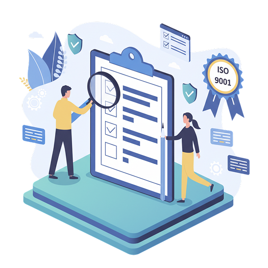 ISO Certification Illustration